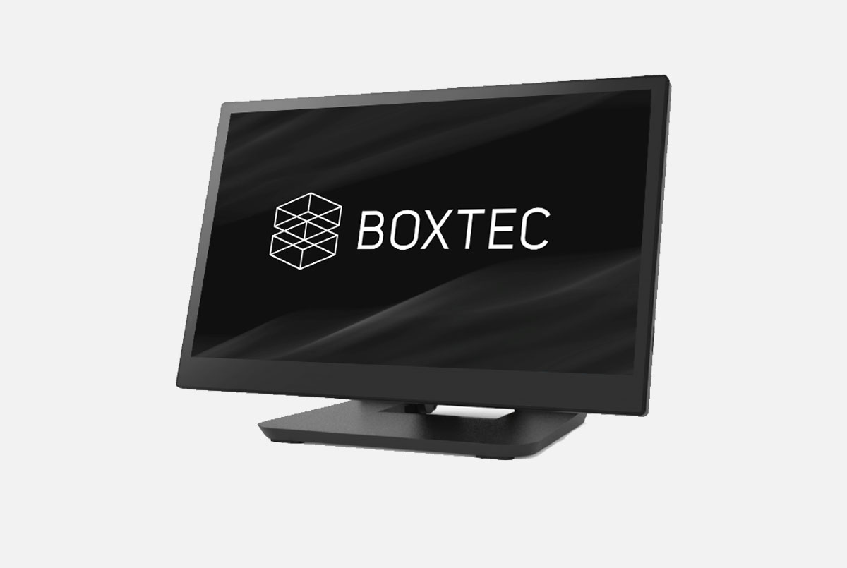 BOXTEC Core 4 POS System, front view.