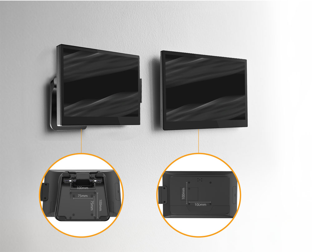 BOXTEC Core 4 POS system wall mounting systems.