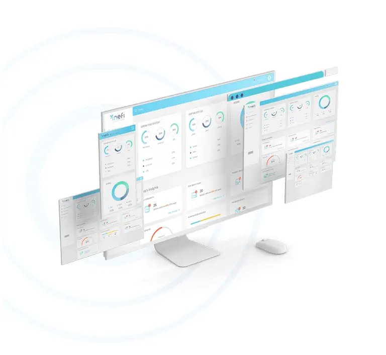 UEM software with Dynamic dashboard for device live status tracking.